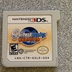 Nintendo 3DS Scribblenauts Unlimited Cartridge - White